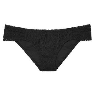 Victoria’s Secret swim bikini bottoms black
